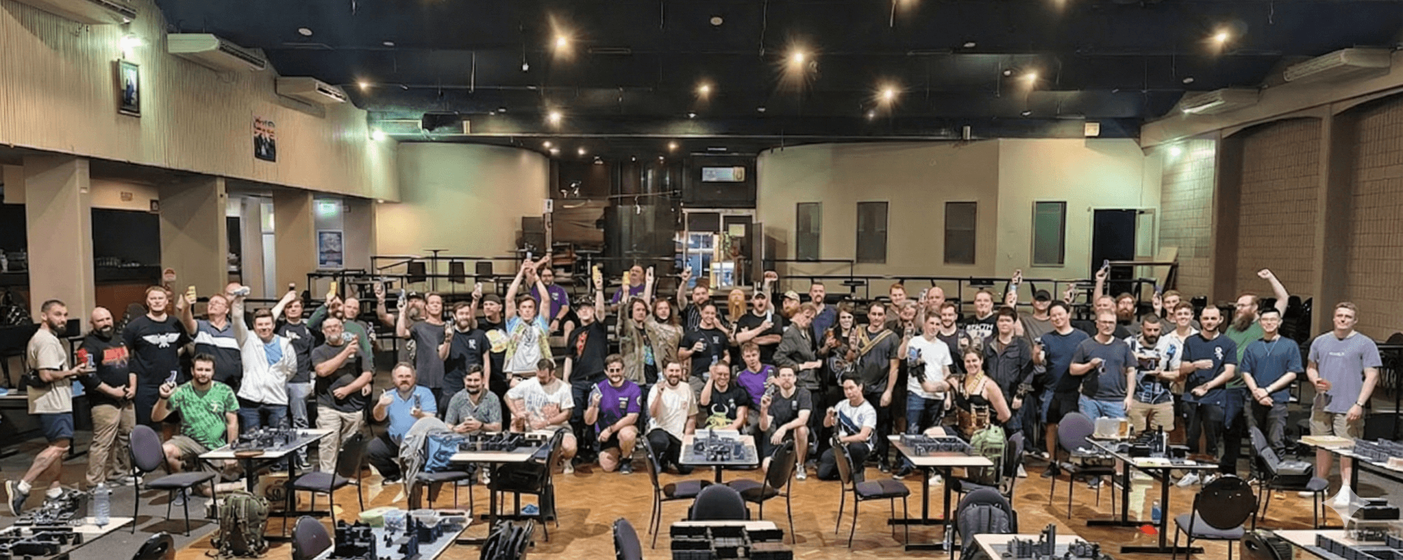 People playing Kill Team